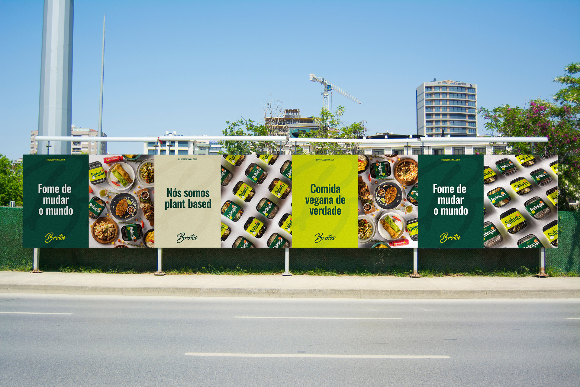 Posters Brotos Cozinha Vegetariana Marca e Embalagem Design Léo Tavares Belém Pará